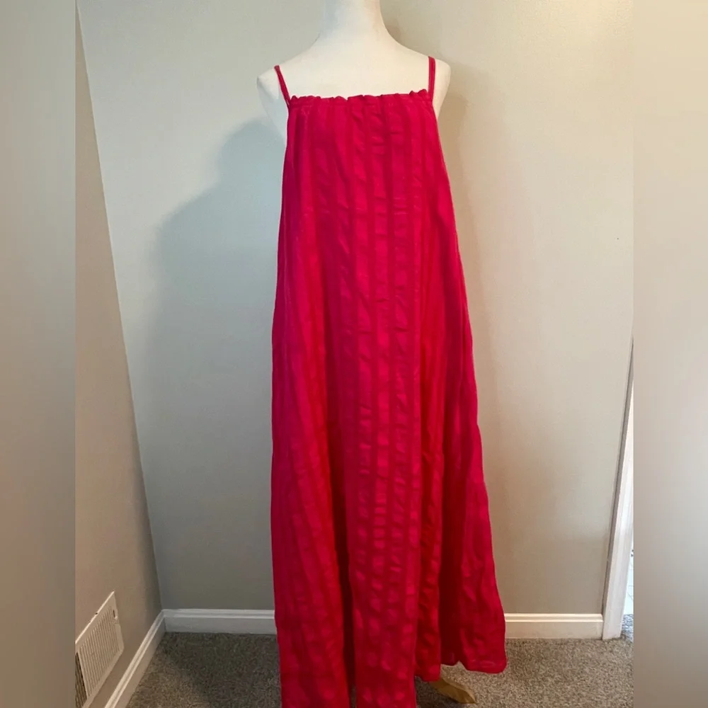BB DAKOTA Women's Flowget About It Dress Pink M - Picture 2 of 8